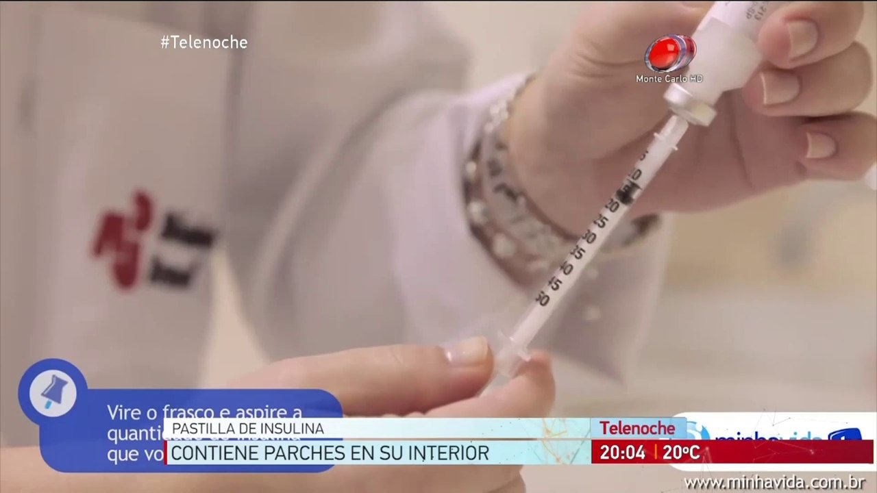 Avances en salud : Pastilla de insulina.