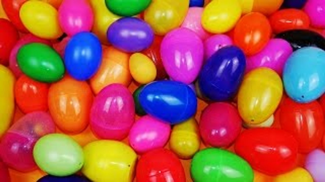 50 Surprise Eggs!!! Spider Man MLP MINIONS Toy Disney CARS McQueen TMNT PEPPA PIG SpongeBo