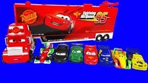 MACK THE TRUCK & 8 Disney Pixar CARS Lightning McQueen Francesco Bernouli & more Cars Toys