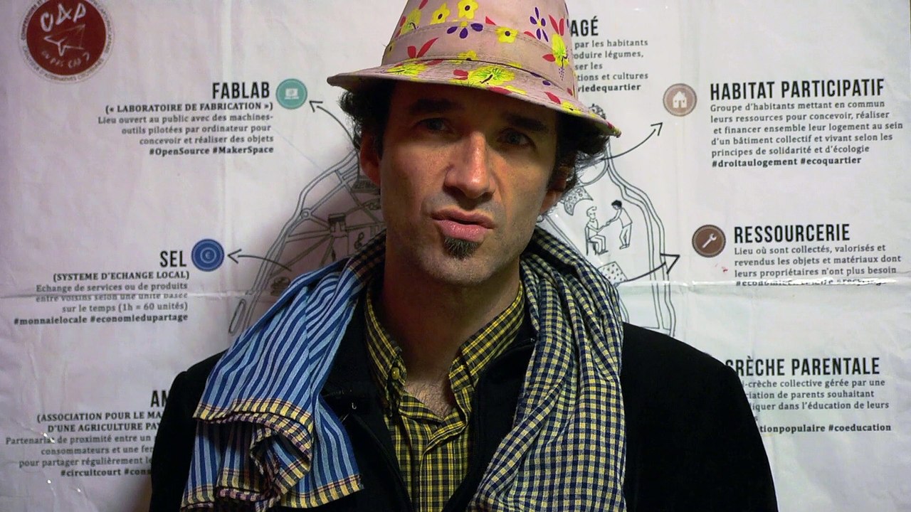 Jérôme de l'association Miel de Quartier