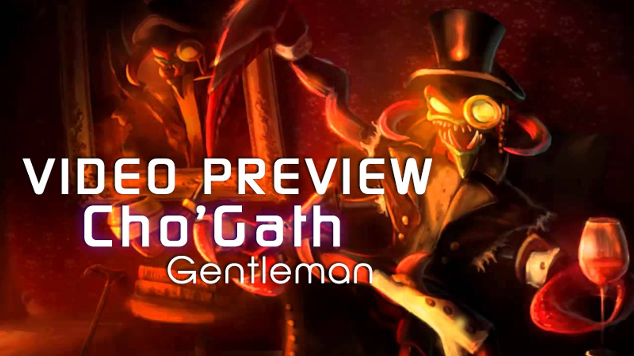 Cho'gath Gentleman Aperçu Skin League of Legends