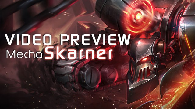 Mecha Skarner Alpha Aperçu Skin League of Legends