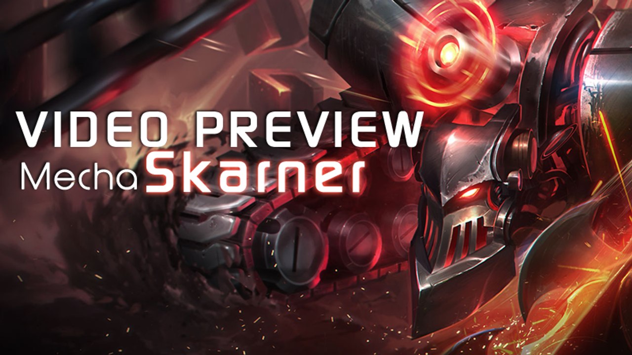 Mecha Skarner Alpha Aperçu Skin League of Legends