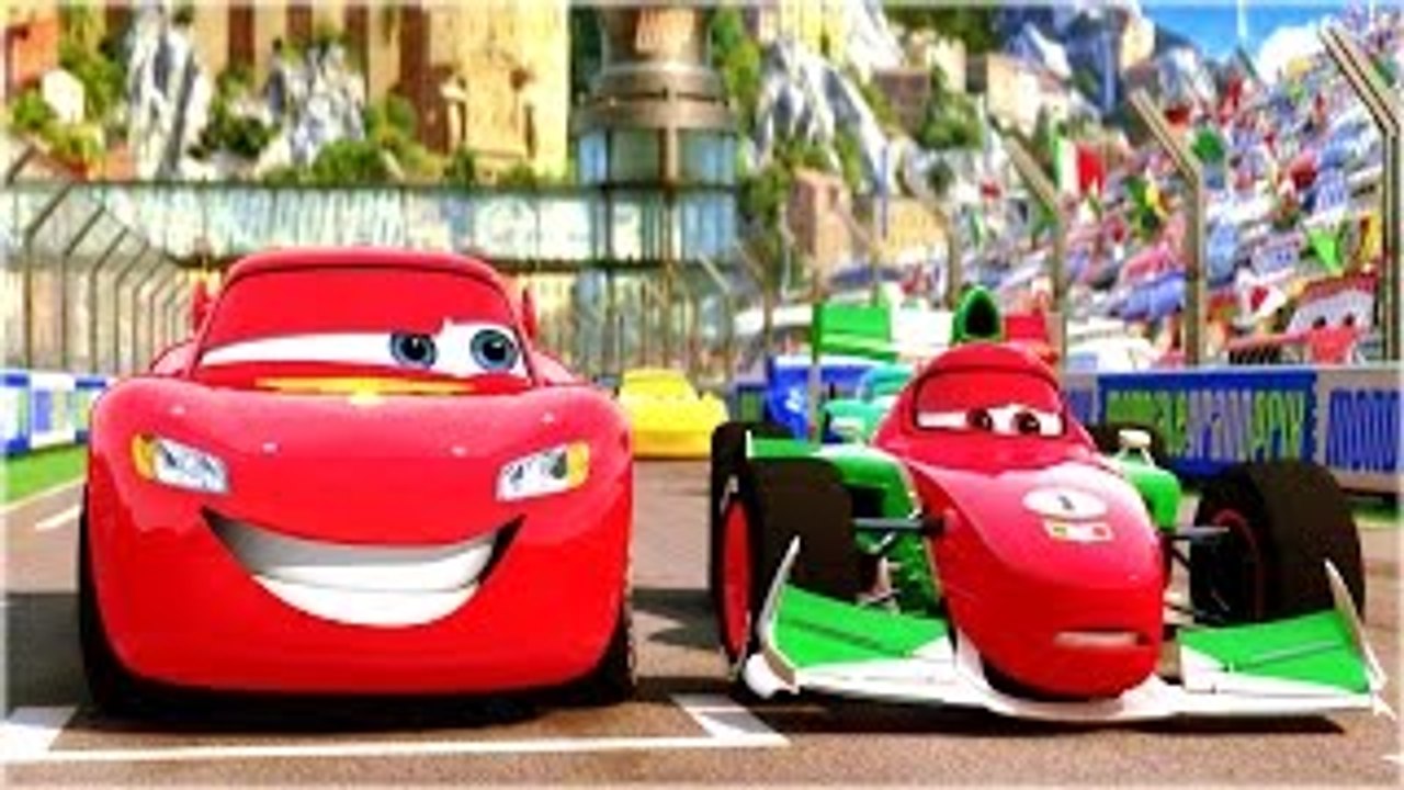 CARS 2 : Francesco Bernoulli & Lightning Rayo McQueen Disney Pixar Game ...