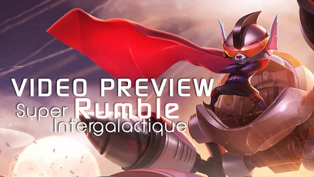 Rumble Intergalactique Aperçu Skin League of Legends