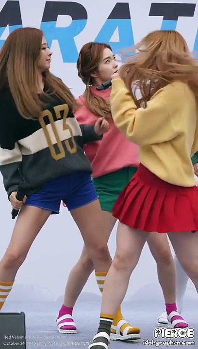 [151024] 레드벨벳 Red Velvet (아이린 IRENE) - 덤덤 Dumb Dumb (슈퍼블루마라톤) 직캠_Fancam by PIERCE