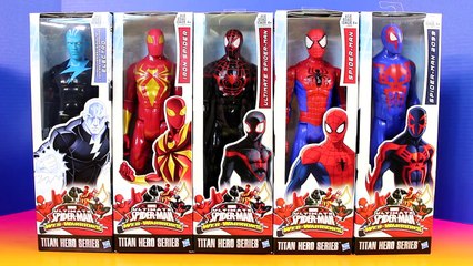 Marvel Ultimate Spider-man Web Warriors Titan Hero Series Ultimate Iron Spiderman 2099