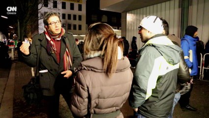Berlin. Refugees registration centre Lageso