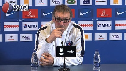 PSG / ASSE - La conférence de presse de Laurent Blanc