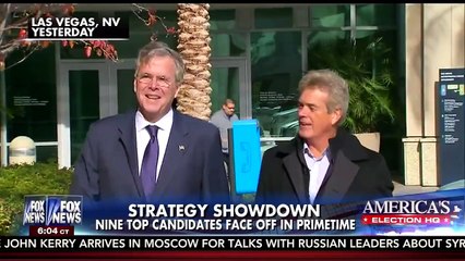Jeb says Trump 'would be eaten alive by Hillary Clinton'