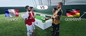 Citroën AirBump® Footpool- Arsenal players perfect their trick shots