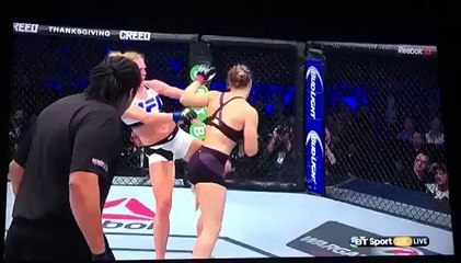 Holly Holm KO Ronda Rousey