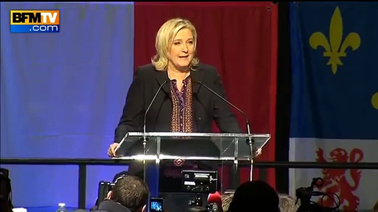Marine Le Pen se félicite d'un -formidable succès- pour le FN