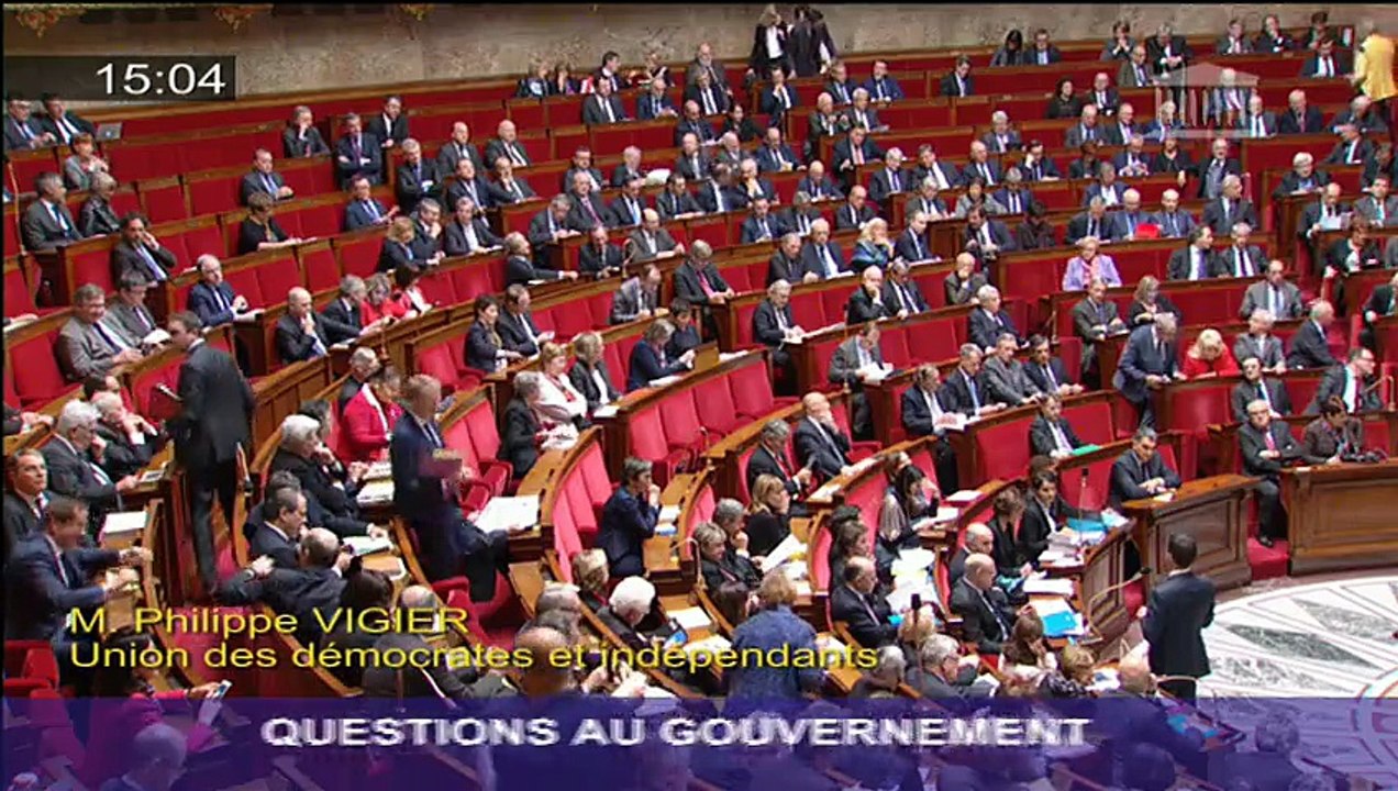 Question au Gouvernement- 15 décembre 2015