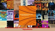 Read  Mathematical Physics with Partial Differential Equations Ebook Free