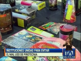 Instituciones unidas para evitar accidentes por el mal uso de pirotecnia