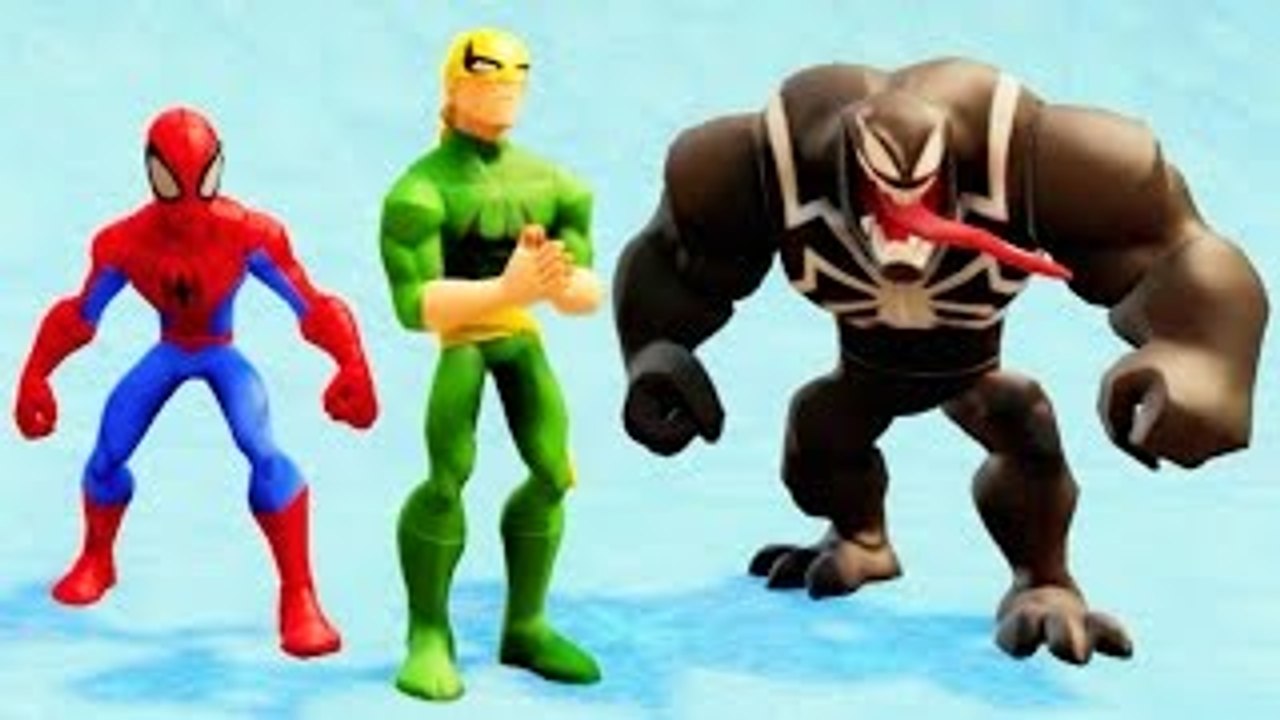 The Amazing Spiderman Marvel Superhero and his friends Venom