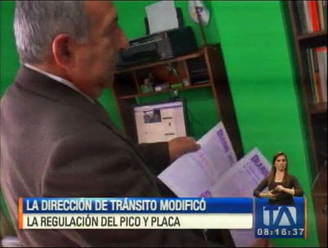 Se modificó la regulación del pico y placa en Ipiales