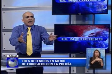 Incidentes en operativos “Anticamaretas”