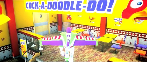 Disney Toy Story Buzz Lightyear & VENOM Lightning McQueen Cars (Rayo Macuin) Slide and Jumps Time! , HD online free 2016