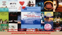 Download  Sanierung und Restrukturierung Von kleineren und mittleren Unternehmen Schriftenreihe PDF Online