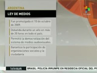 Ley de medios argentina permite a ciudadanos participar en radio y TV