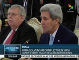 Rusia y EE.UU. buscan consensos sobre el conflicto en Siria