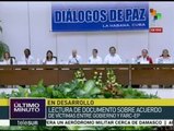 Detallan acuerdo sobre víctimas del conflicto armado en Colombia