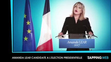 Présidentielle 2017 : Amanda Lear annonce être candidate ! (vidéo)
