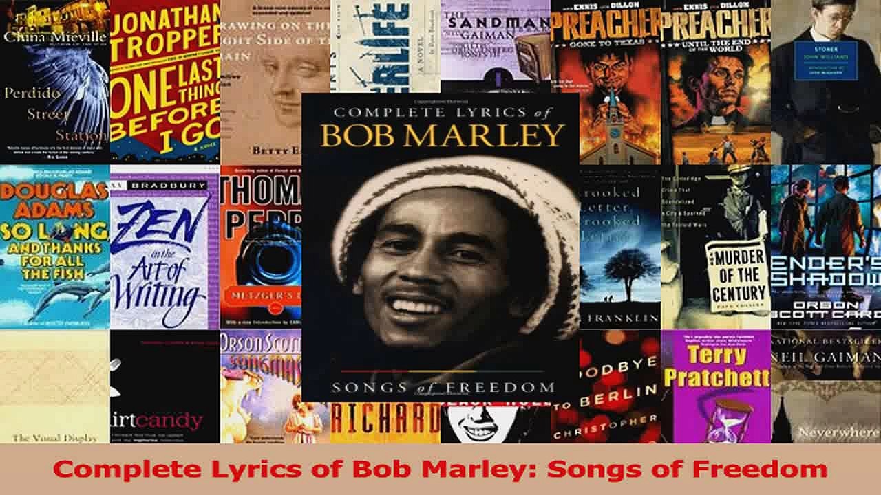 PDF Download  Complete Lyrics of Bob Marley Songs of Freedom PDF Online