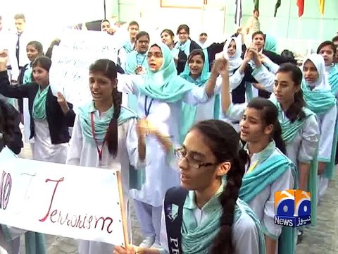 Students pay tribute to APS martyrs