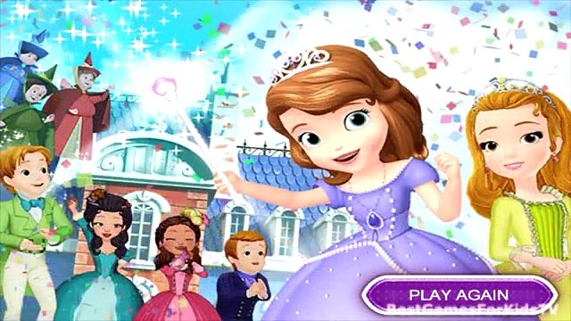 Disney Princess Sofia the First Royal Bubble Rescue Cute Baby Video Game