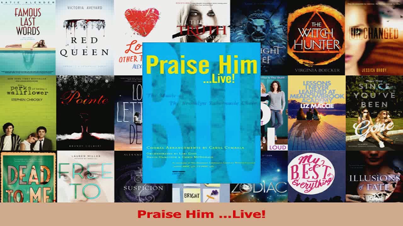 PDF Download  Praise Him Live Download Full Ebook