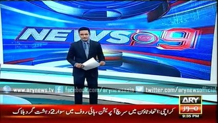 Two terrorists gunned down in Karachi's Ittehad Town