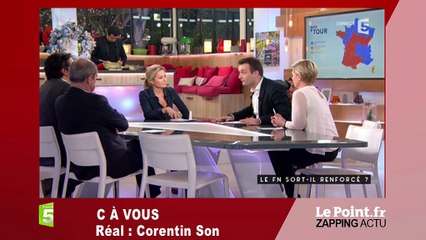 Quand Carla vole la vedette à Sarkozy - Zapping du 15 décembre