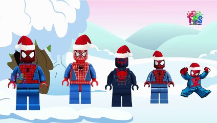Spiderman Cartoons for Children | Finger Family Rhymes | Rain Rain Go Away Nursery Rhymes