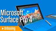 Unboxing Microsoft Surface Pro 4 en español y comparativa con iPad Pro