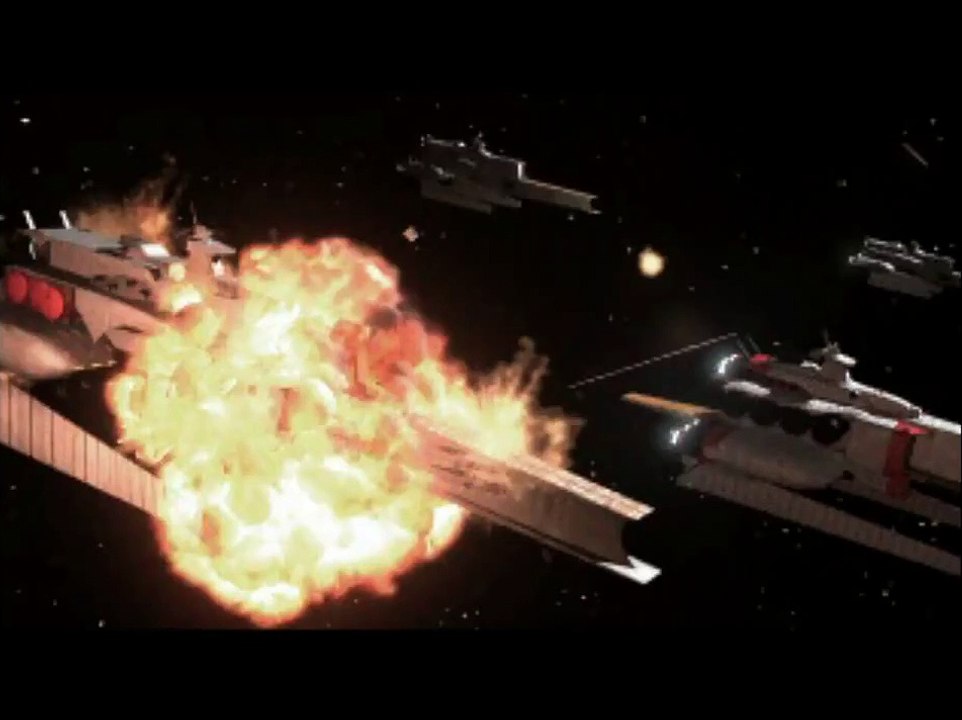 機動戦士ガンダム逆襲のシャア（PS）#1　OP、アムロ編「大気圏突入」