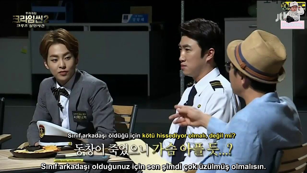 [Türkçe Alt Yazılı] 150513  Crime Scene 2 - Xiumin Cut 3.Bölüm