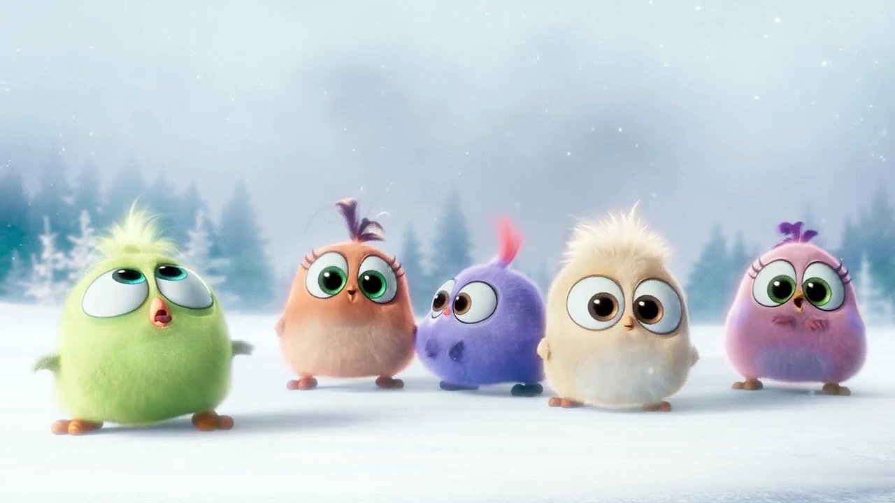 Поздравление с наступающим от Angry Birds