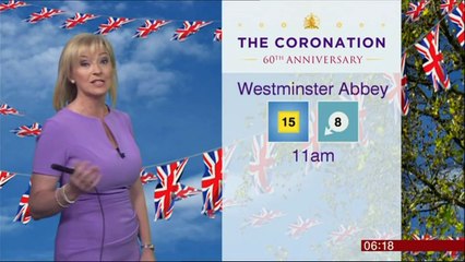 CAROL KIRKWOOD: : BBC WEATHER 04 June 2013