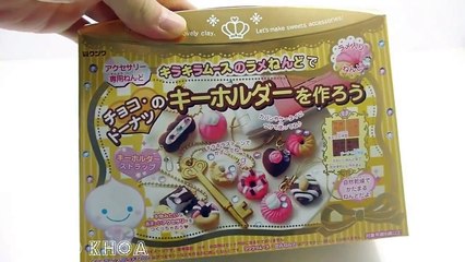 Đồ chơi dùng để tạo phụ kiện móc chìa khóa nhiều hình thù khác nhau