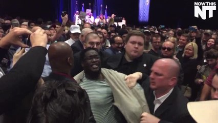 "Seig Heil" Heard As Protesters Removed From Trump Event