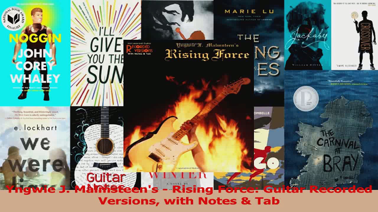 PDF Download  Yngwie J Malmsteens  Rising Force Guitar Recorded Versions with Notes  Tab PDF Online