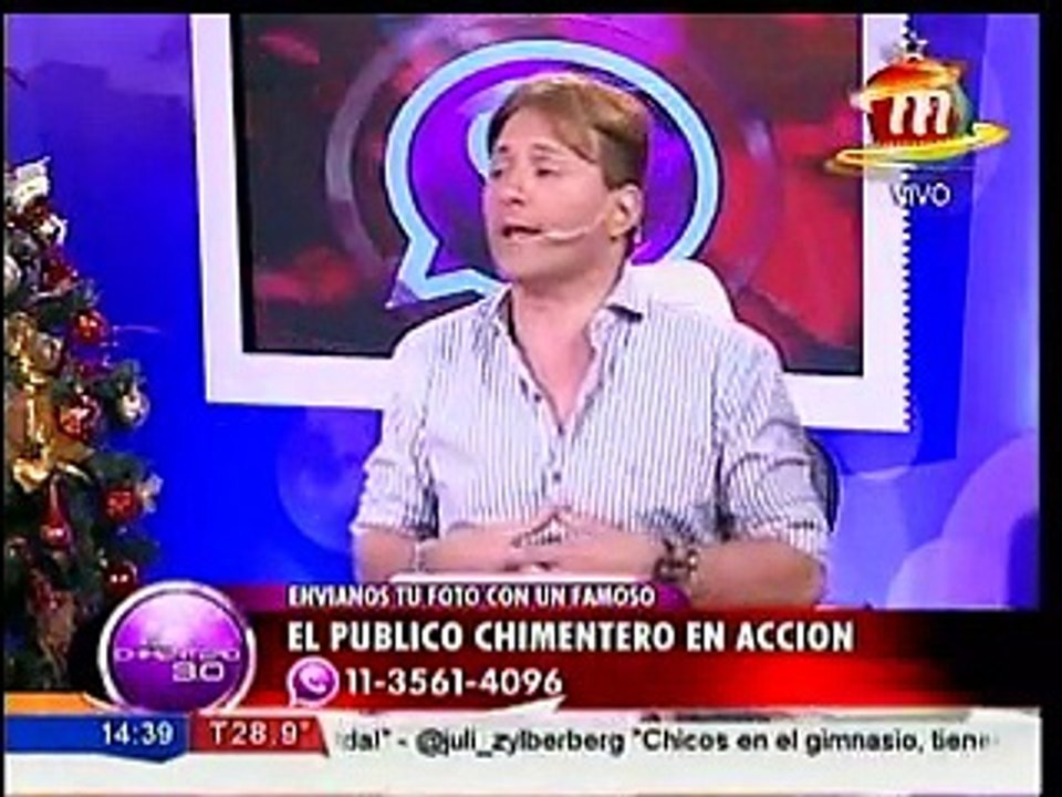 ¡El público chimentero en acción!