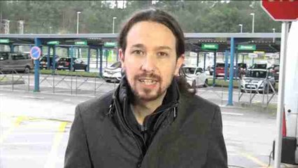 Iglesias  pide perdón en un vídeo por suspender su mitin en Santander