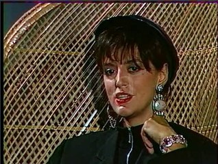 Graziella de Michele - Pull-over blanc (FR3 1987)