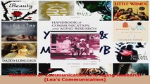 Read  Handbook of Communication and Aging Research Leas Communication PDF Online