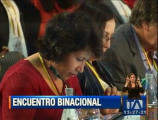 Se realiza el cuarto gabinete binacional Ecuador - Colombia