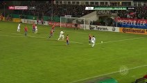 Chicharito Goal - Unterhaching 1-1 Bayer Leverkusen  - 15-12-2015 DFB Pokal